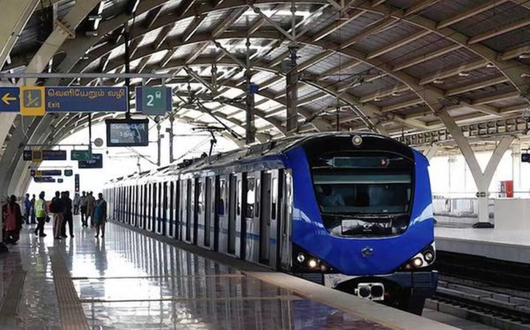 Metro rail representative image