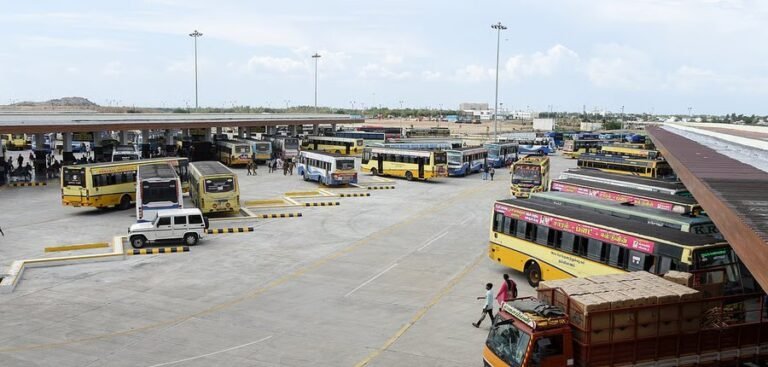 Panjappur Integrated Bus Terminus Trichy